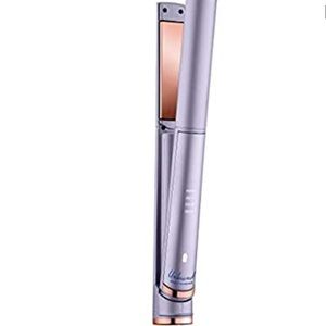 Cordless rechargeable flat iron hair straightener